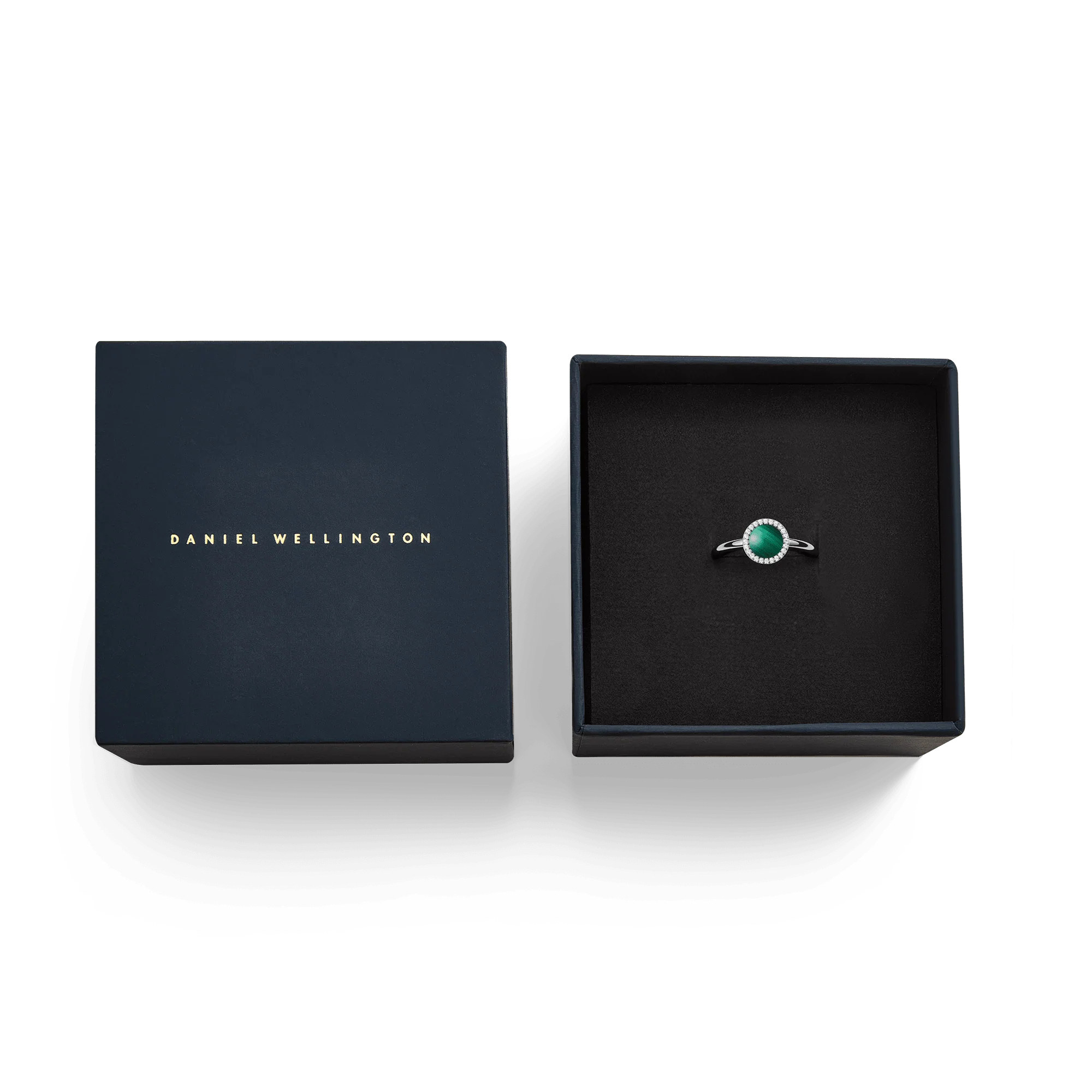 Audrey Ring Malachite Silver - Image 5