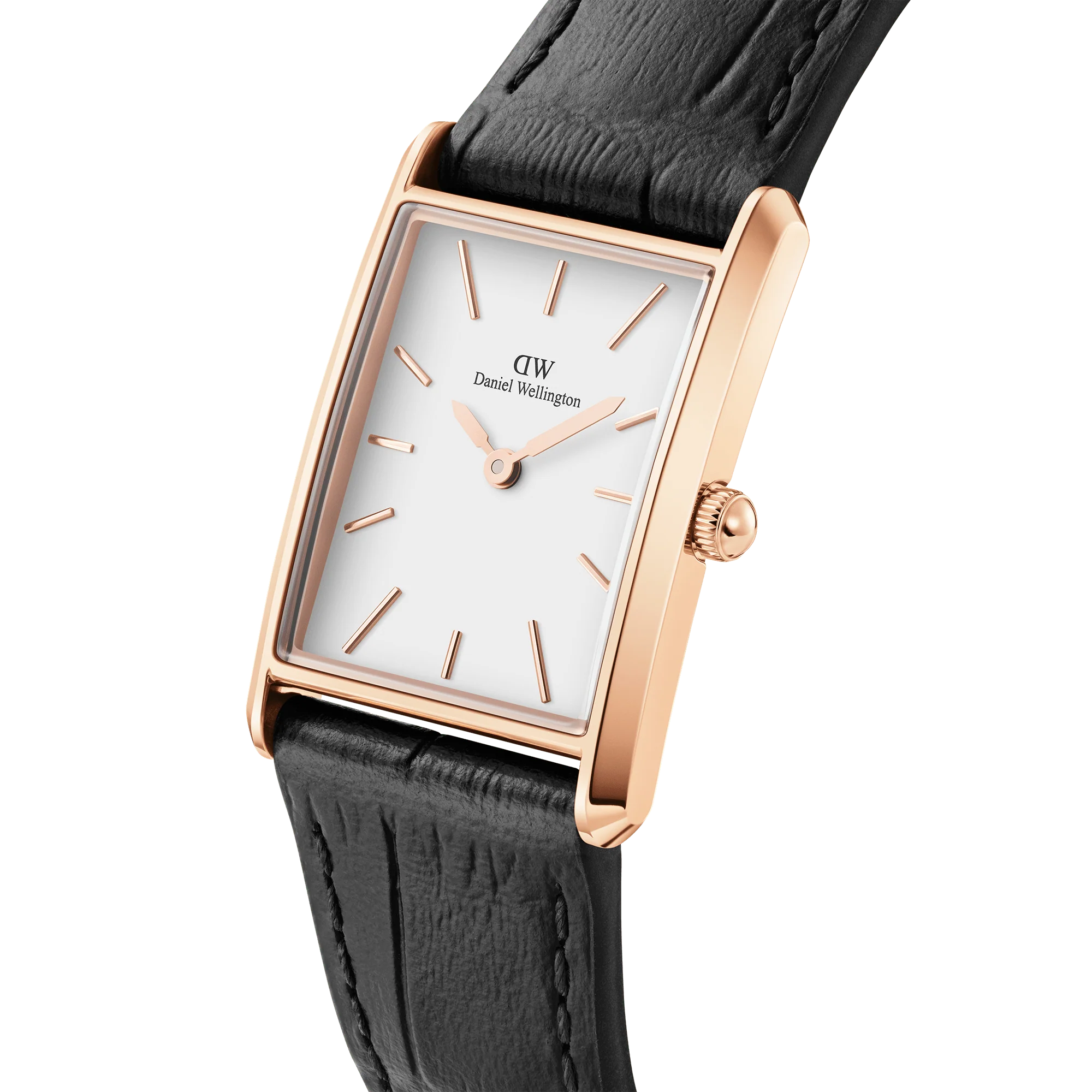 Bound Black Crocodile Rose Gold - Image 3