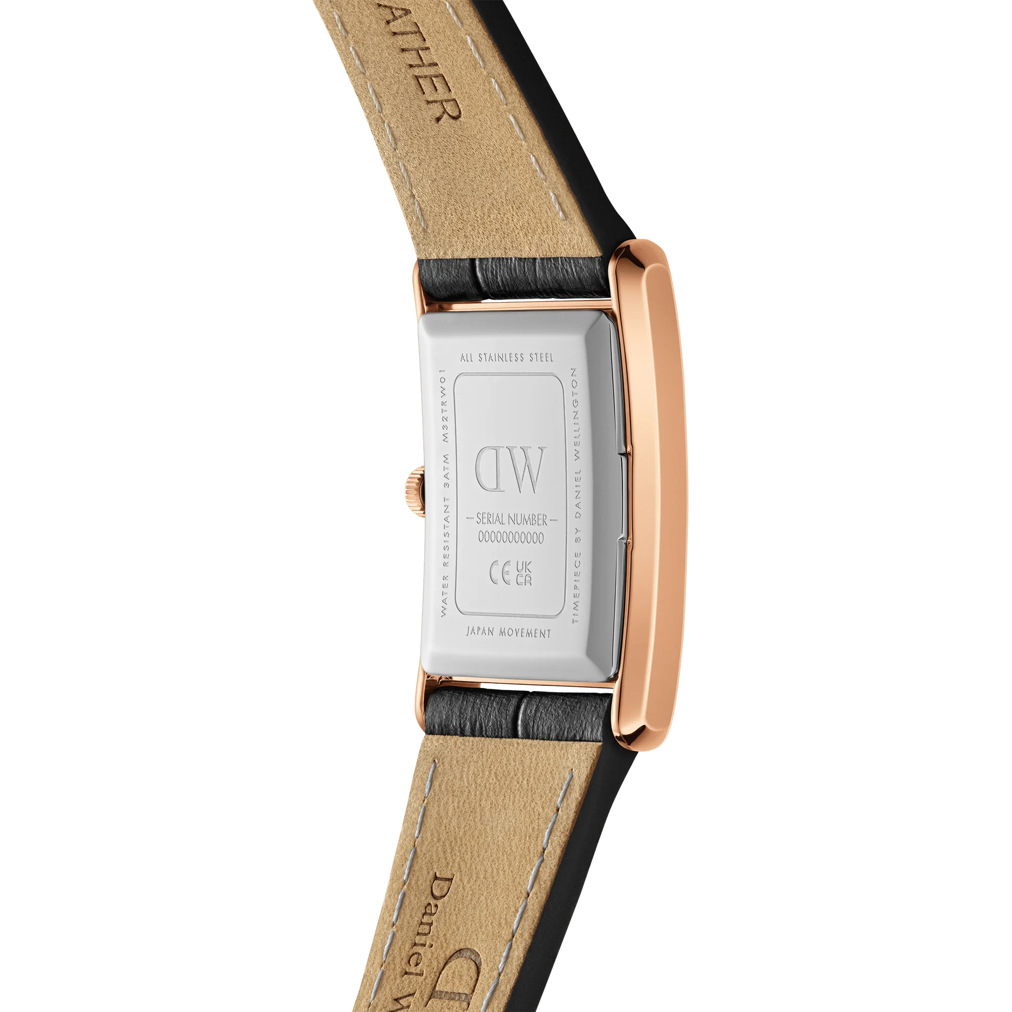 Bound Black Crocodile Rose Gold - Image 4
