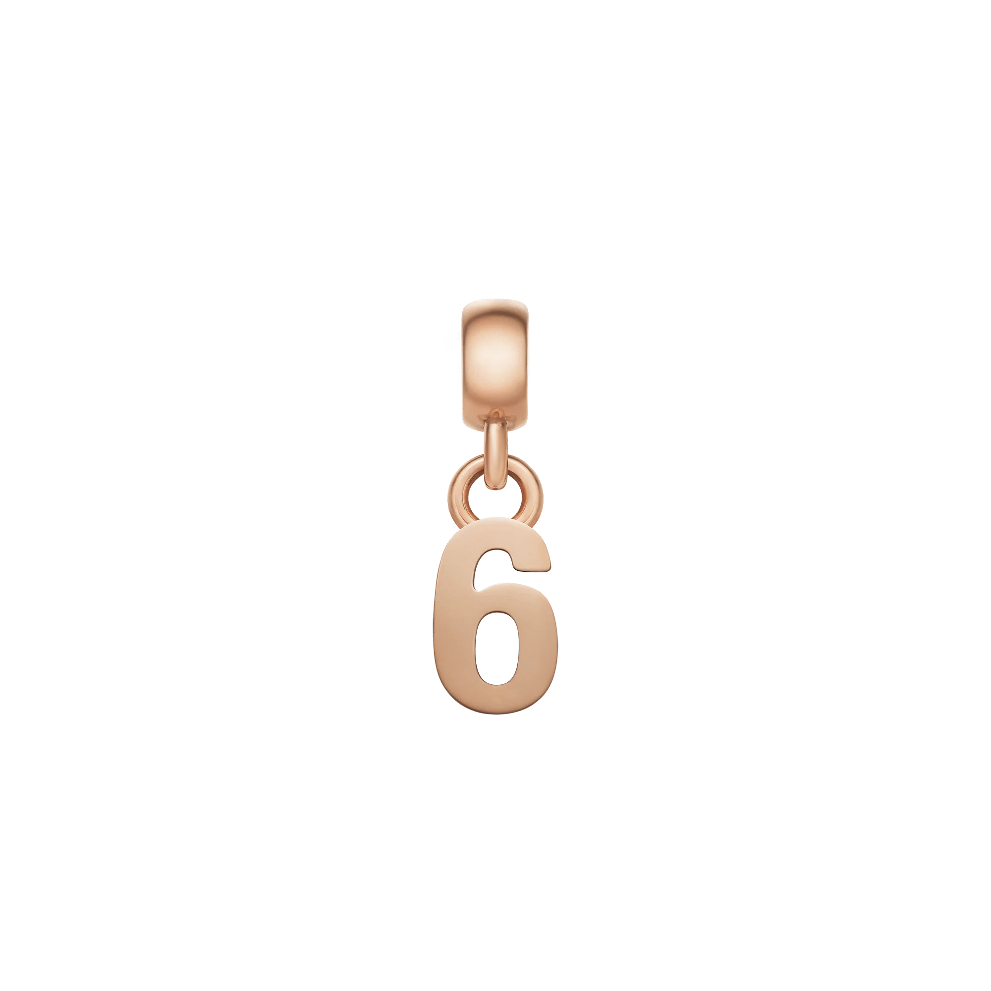 Number Charm Rose Gold - Image 4