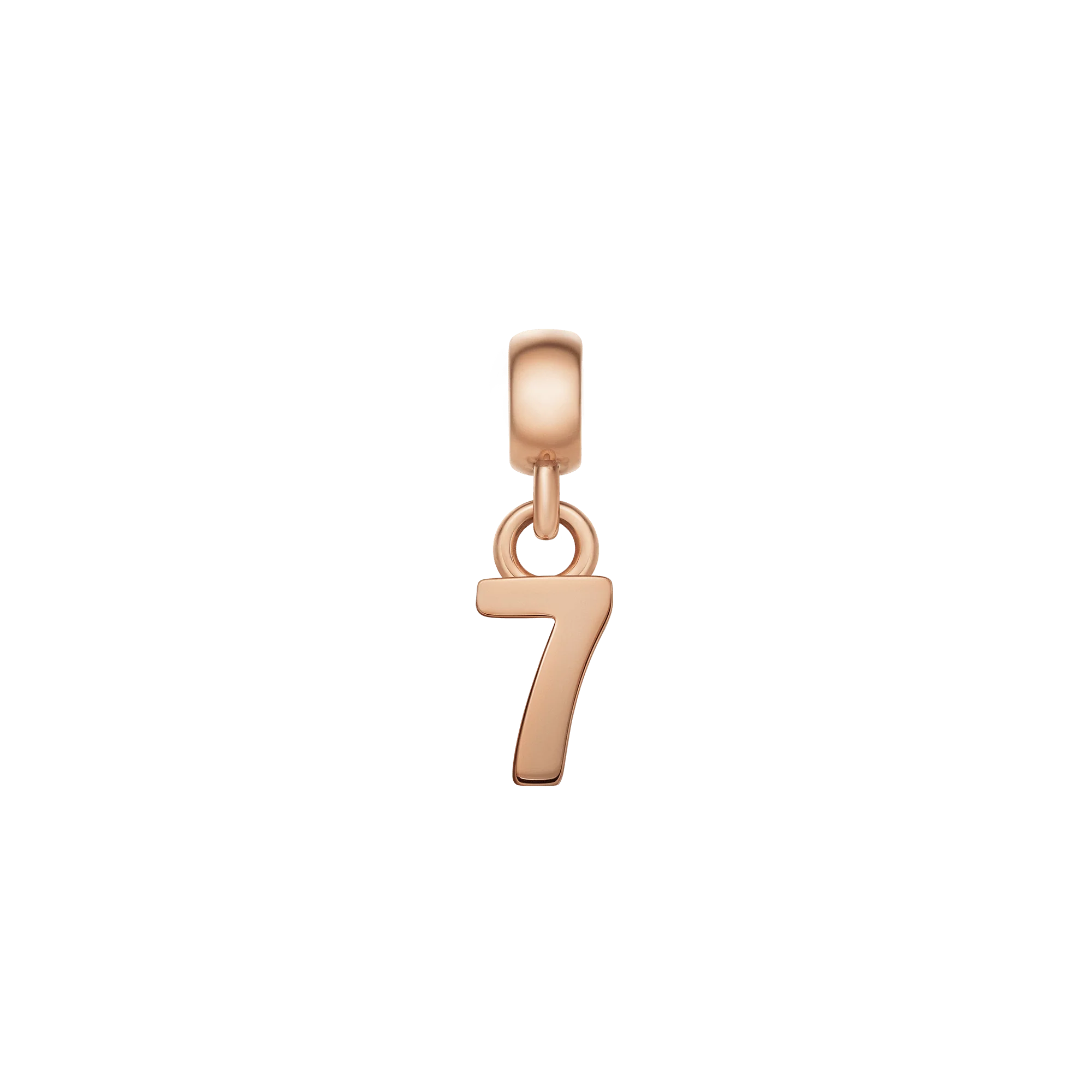 Number Charm Rose Gold - Image 6