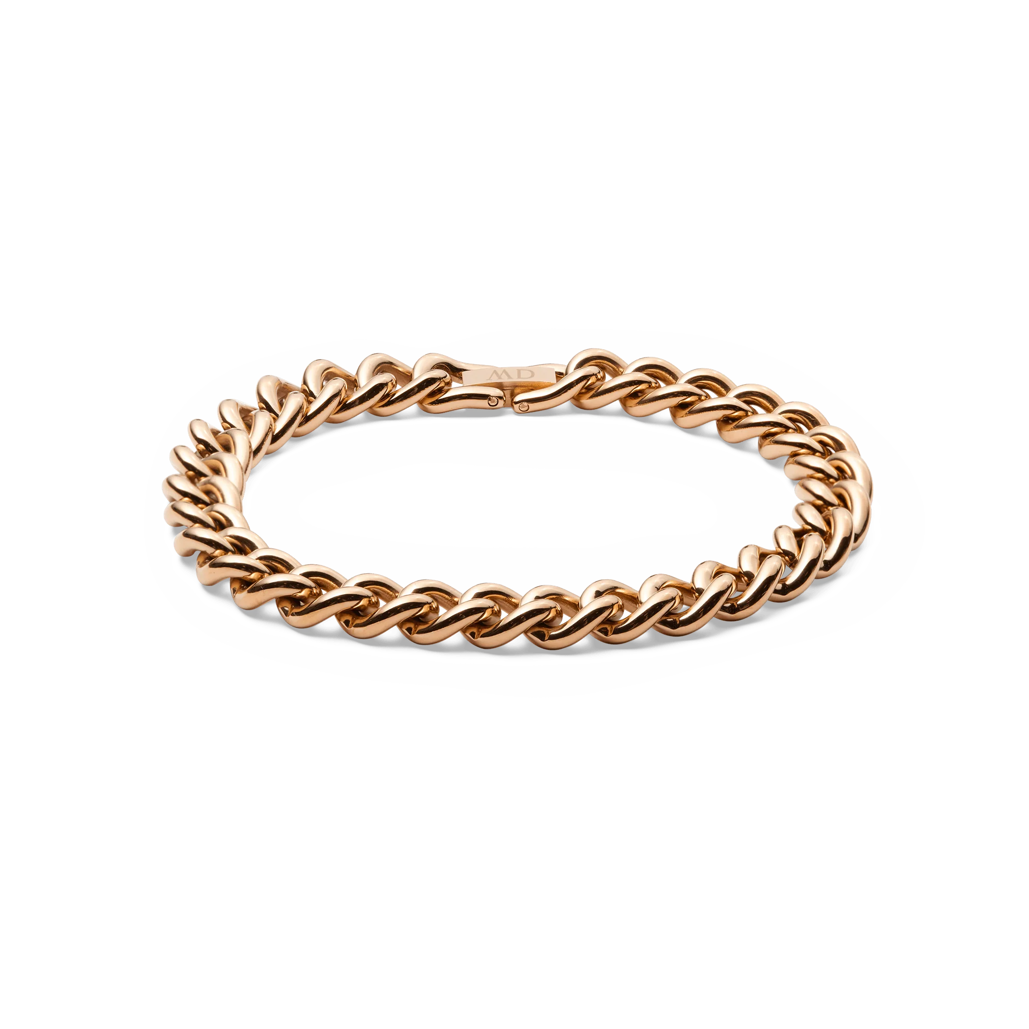 Chunky Chain Bracelet Rose Gold