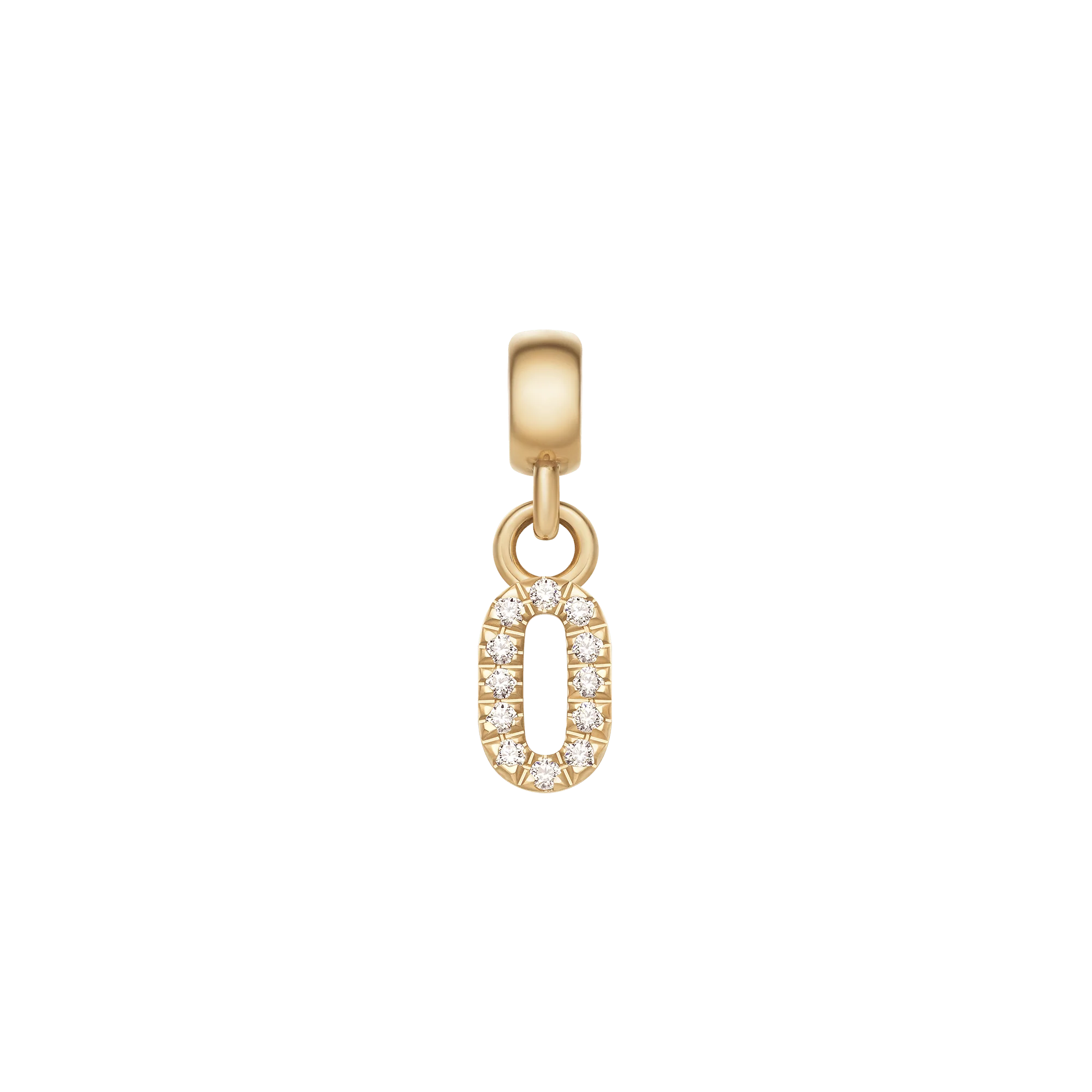 Crystal Number Charm Gold - Image 10