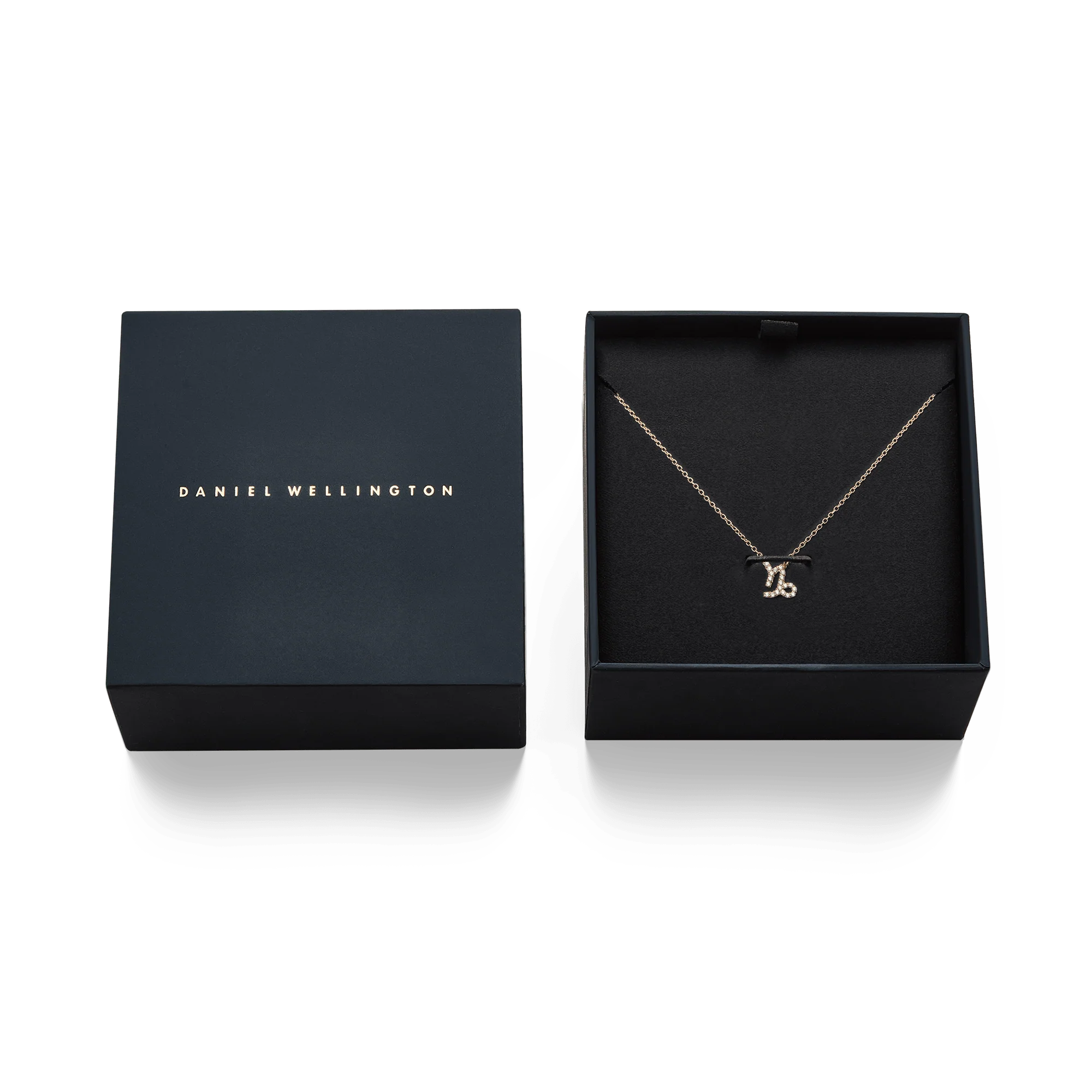 Crystal Zodiac Chain Necklace Gold - Image 13