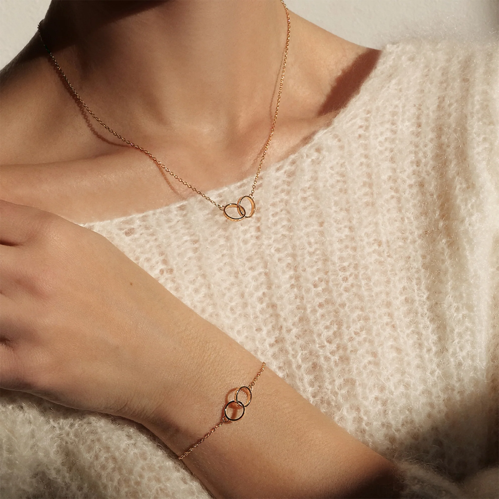 Elan Unity Bracelet Rose Gold - Image 2
