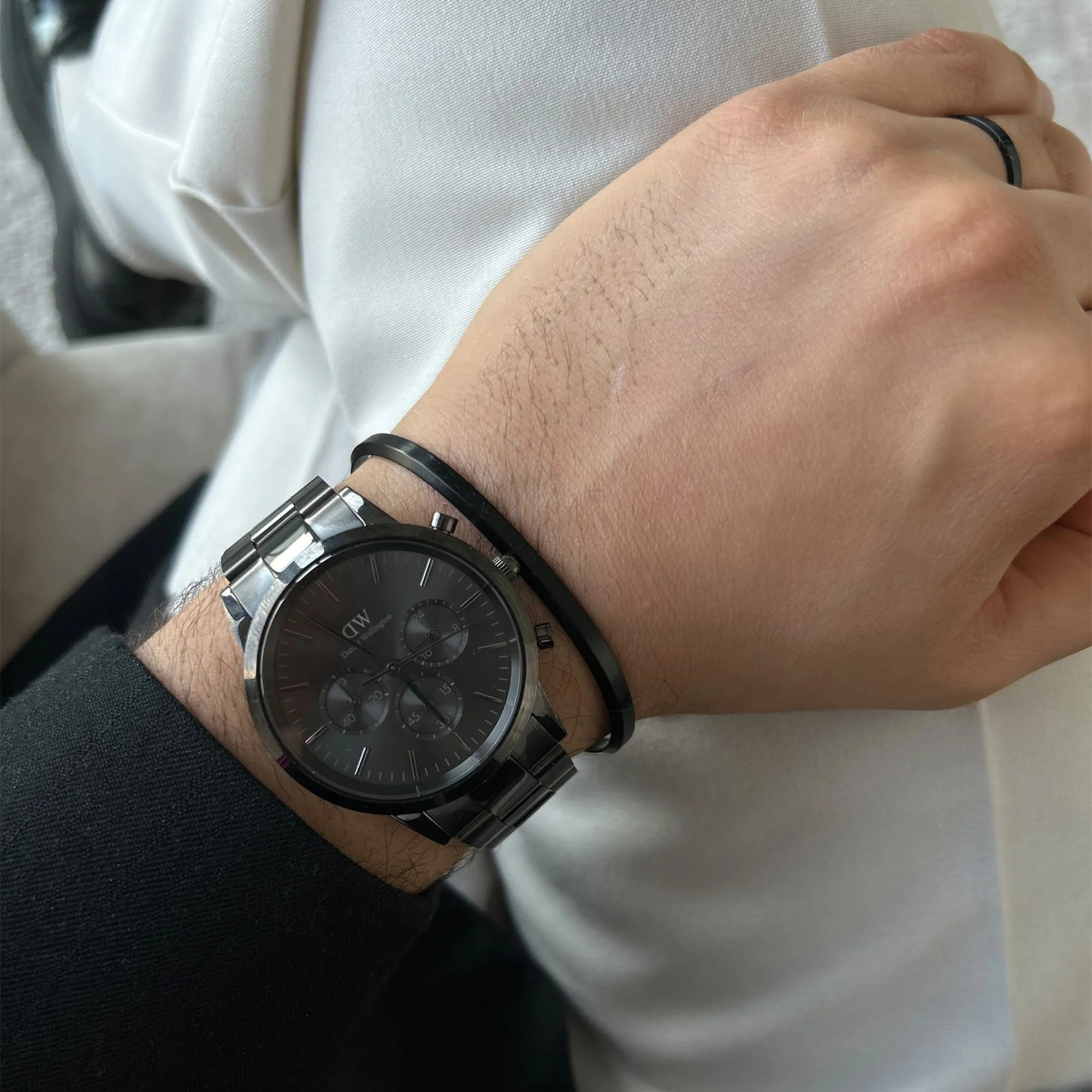 Iconic Chronograph Link Onyx B - Image 6