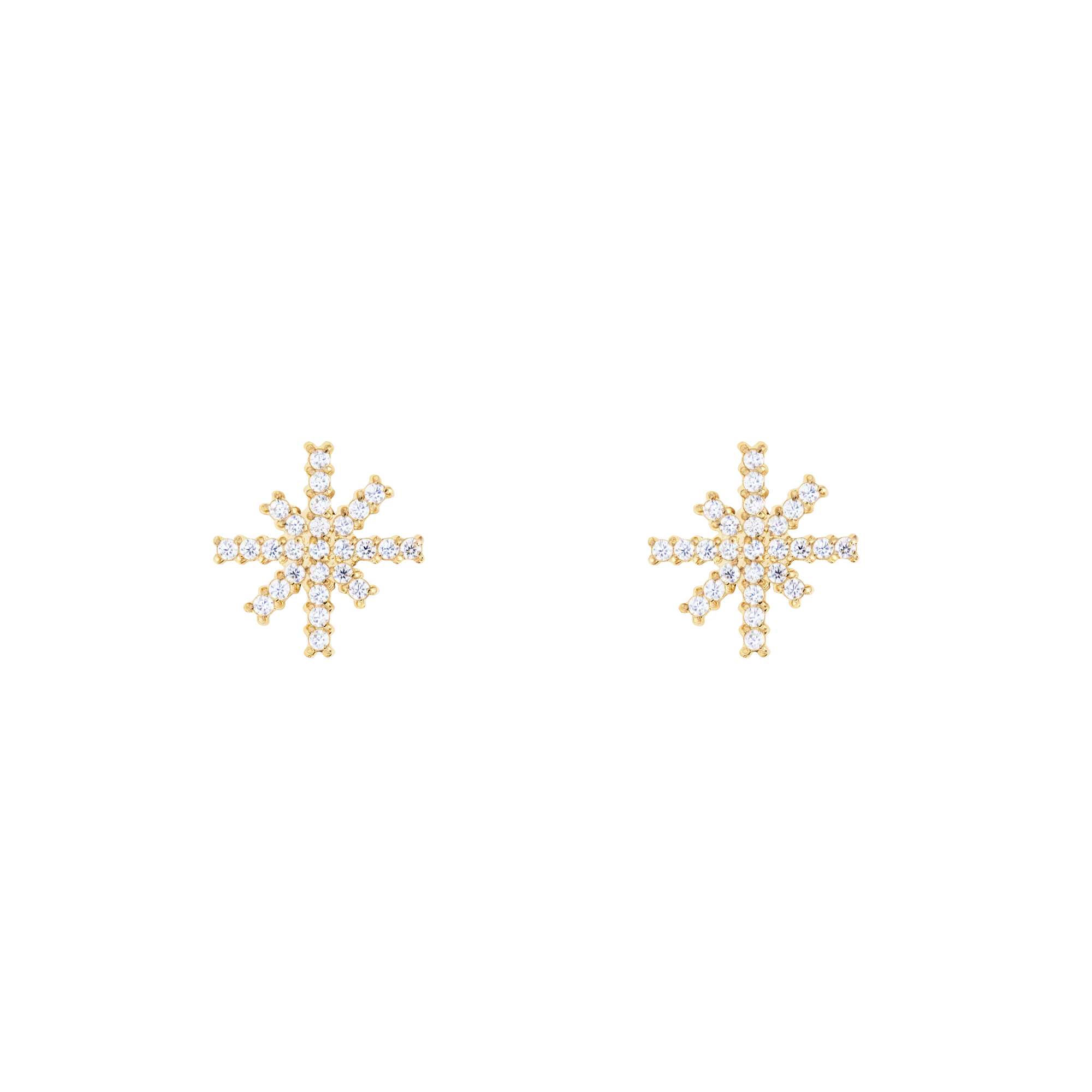 Mirelle Star Earrings Gold