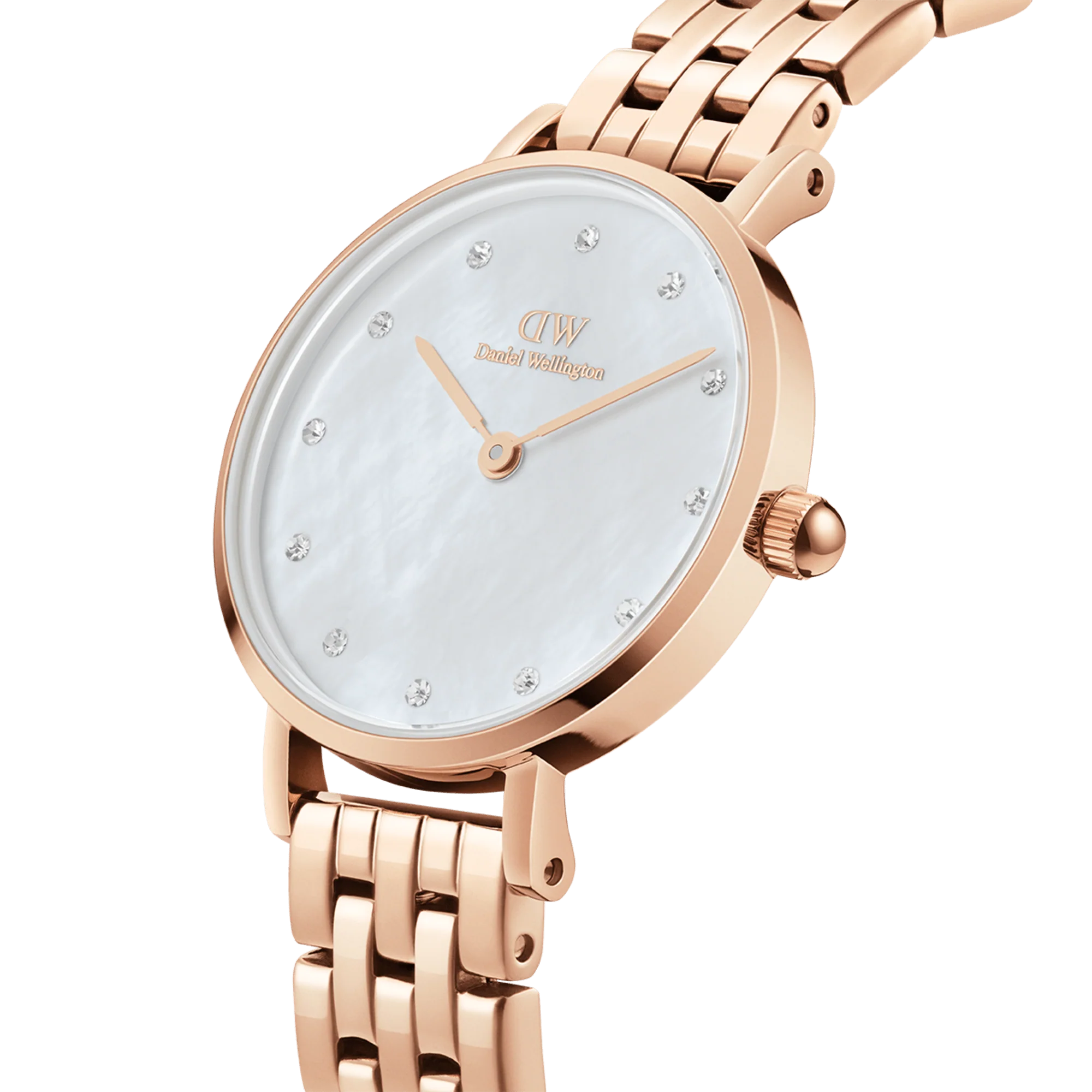 Petite Lumine 5 Link Melrose White MoP Rose Gold - Image 3