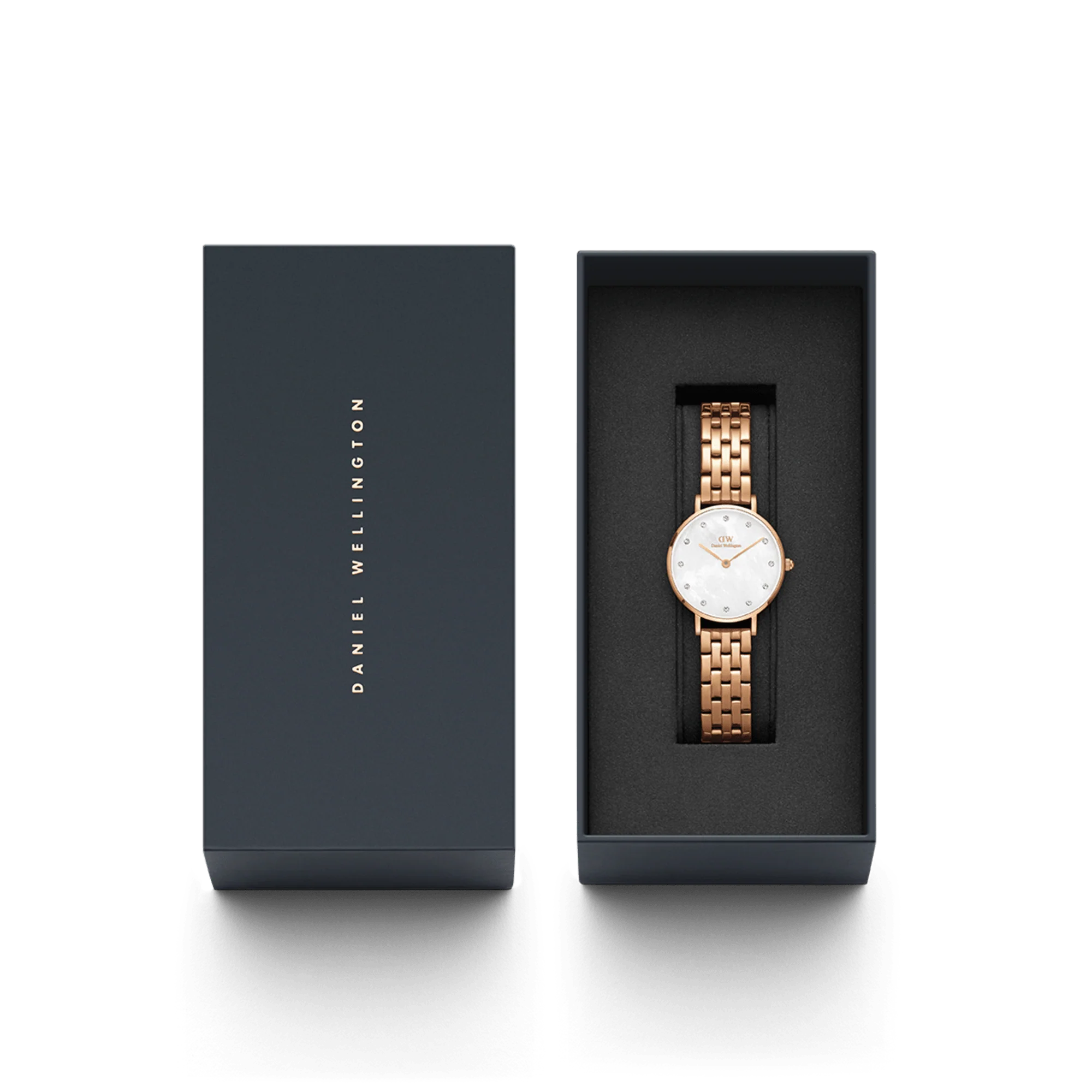 Petite Lumine 5 Link Melrose White MoP Rose Gold - Image 5