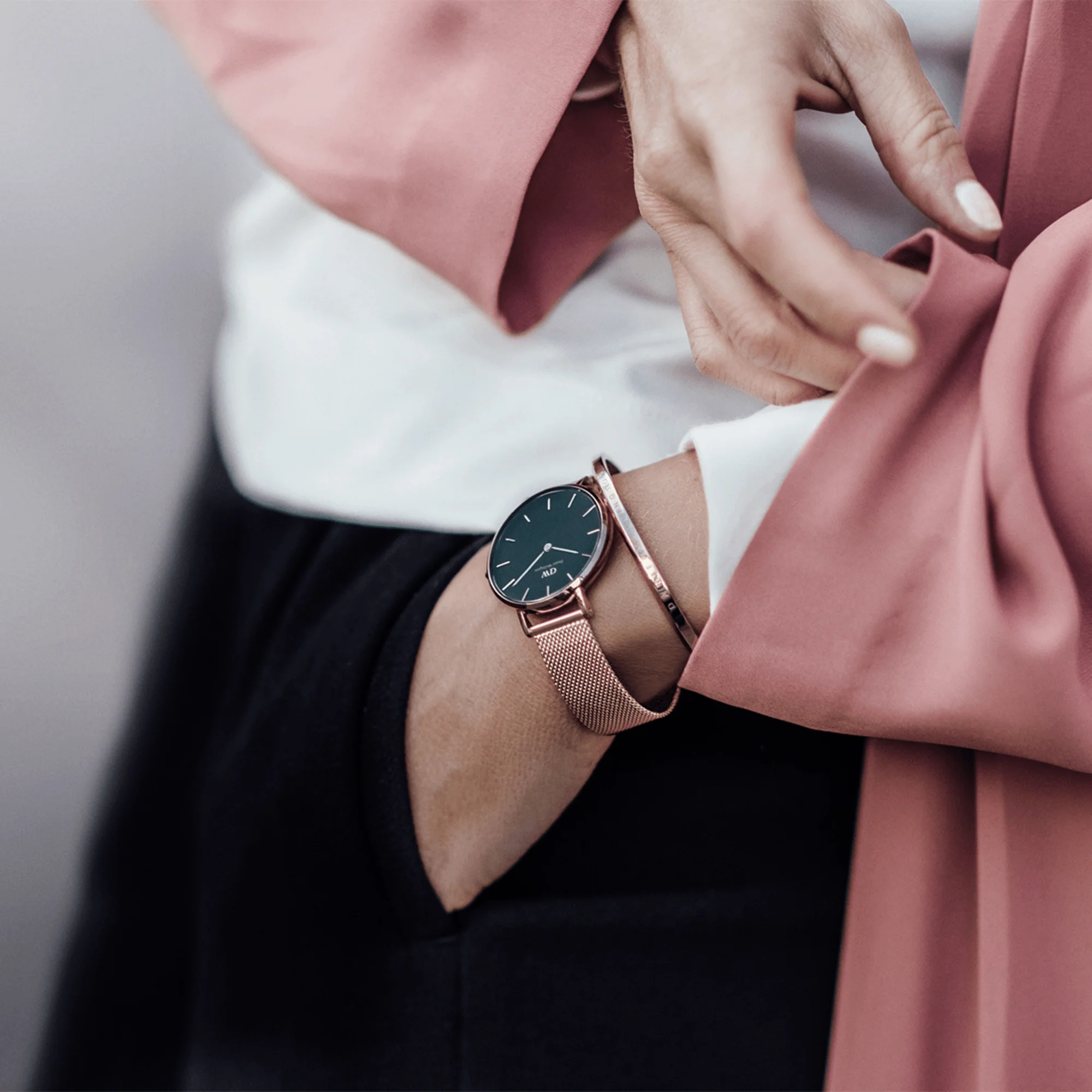 Petite Melrose Black Rose Gold - Image 6
