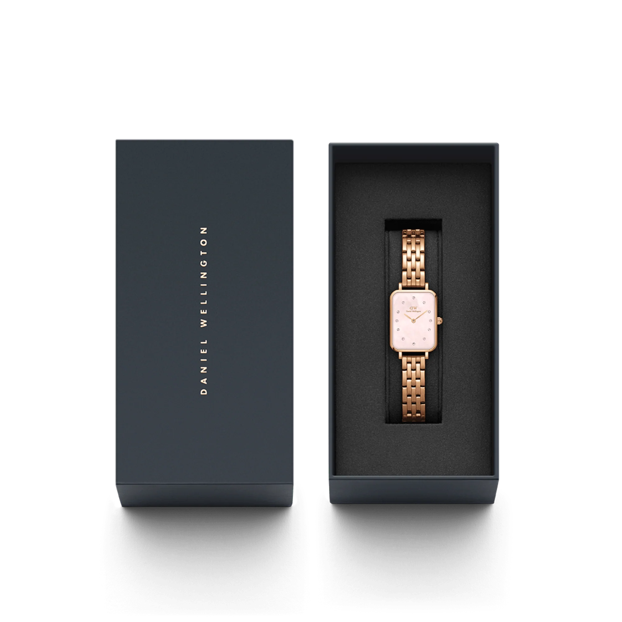 Quadro Lumine 5 Link Melrose Pink MoP Rose Gold - Image 4